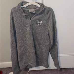 Ivory Ella fleece quarter zip